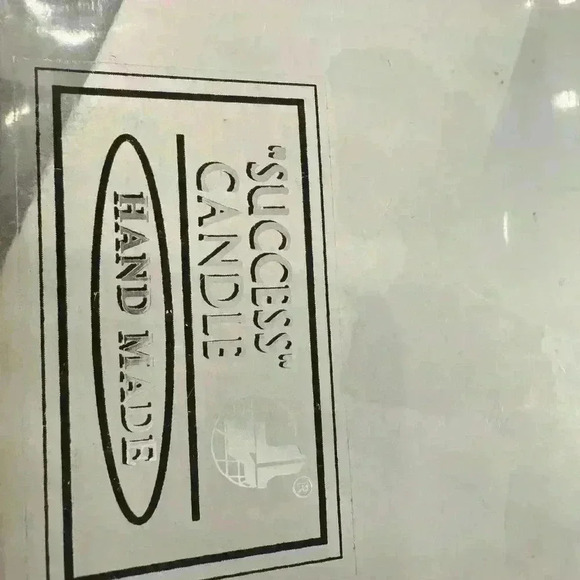 Success candle NWT box  of 4. Hand made - Picture 2 of 4